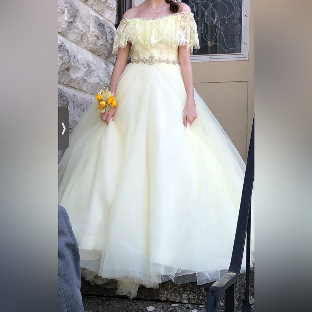 Yellow Morille dress